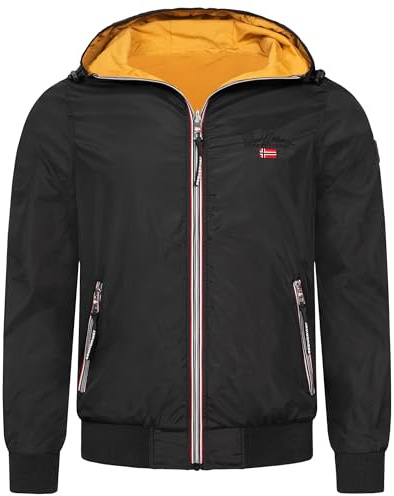 Geographical Norway Übergangsjacke Frühlingsjacke Windbreaker Blouson Sommer Wende Jacke