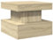 vidaXL Table Basse avec Lumières LED, Bout de Canapé, Table d'Appoint, Meuble de Salon Salle de Séjour Intérieur, Moderne, Chêne Sonoma