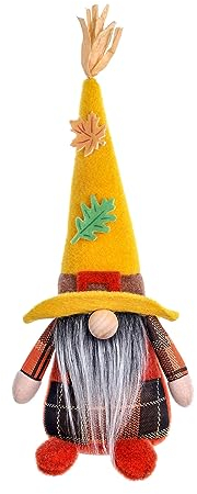 WELLDOER 30,5 cm Zwerg für skandinavischen Filz-Zwerg für Thanksgiving, Zuhause, Tischbaumdekoration, Herbstparty, Zwerg, Puppen, Dekoration, Zwerg, Puppen, Unabhängigkeitstag, Zwerg, Plüsch