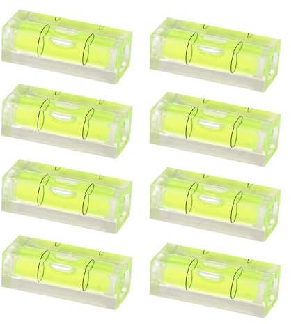 Bubble Levels - Small Spirit Levels | Spirit Levels Bubble | 8X Square Spirit Levels Bubble Measuring Instruments | Bubble Spirit Levels Gradienter | Spirit Levels Bubble Instruments for RV Leveling