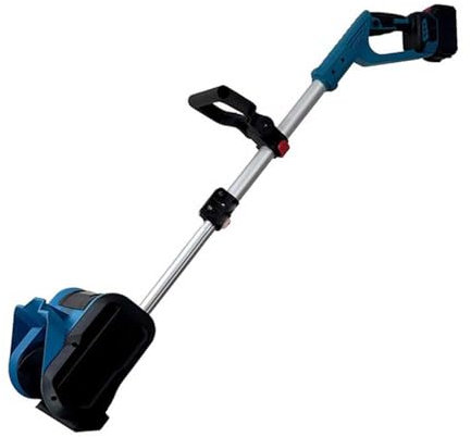 21V Cordless Electric Snow Shovel, Powerful Snow Blower for Efficient Snow Removal - Ideal for Driveways, Walkways and Small Yards