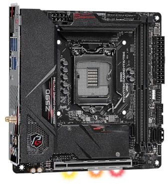 Motherboard Fit For ASRock Z590 Motherboard Mini-ITX PHANTOM GAMING-ITX/TB4 LGA1200 DDR4 64GB Support 11900 11500 10700 10100 Cpu