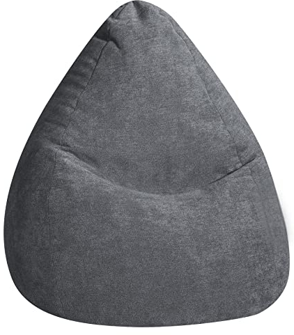 Gouchee Home Sitting Point only by Magma BeanBag ALFA XL Sitzsack, Made in Germany, anthrazit