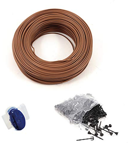 Ambrogio Robot 200A00060A Kit Installazione Small SS (150mØ2,5 + 300 Chiodi + 3 Conn), Super