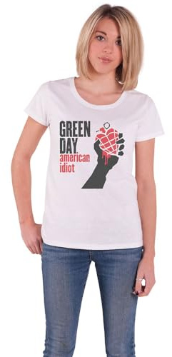 Rock Off officially licensed products Green Day American Idiot Skinny Fit T Shirt