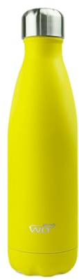 WD lifestyle WD365GI, Bottiglia Termica Unisex Adulto, Giallo, Normale