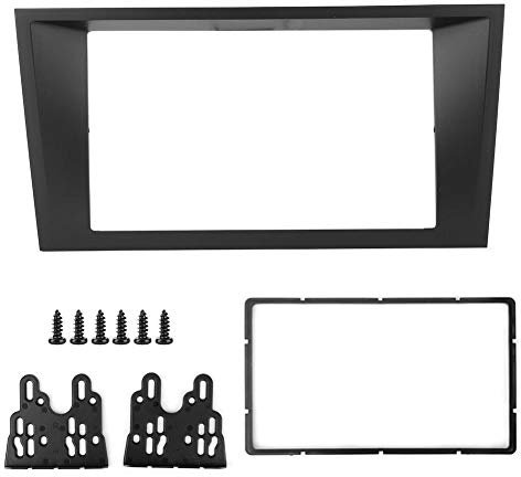 Instalación de Doble DIN Marco de Montaje de Radio estéreo para automóvil Kit de Tablero 7 Pulgadas Navegación con DVD Fascia Reproductor de CD Panel de Cubierta Ajuste para Mondeo