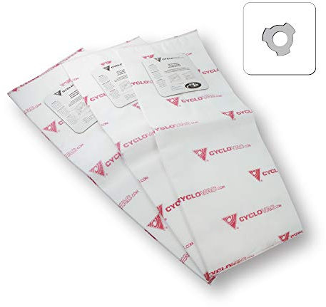 CycloVac TDSAC93C - Bolsas electrostáticas para aspiradora central de alta eficiencia | Juego de 3 bolsas