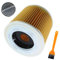 HURI Filtre à cartouche pour Kärcher WD1 WD2 WD3 WD3 Premium WD3 P Extension Kit WD 3.200 WD 3.300 M WD 3.500 P WD 2500 M WD 3200 AF NT 20/1 Me Classic, NT 38/1 CLassic remplace 6.414-552.0