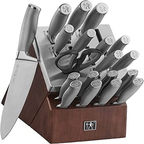 ZWILLING Henckels Modernist 20-pc Self-Sharpening Block Set, Brown