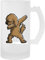 Hopestly Cute Dabbing God Goldendoodle Transparent Becher Bier Herren Damen Mug Beer