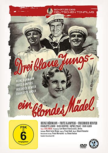 Drei blaue Jungs, ein blondes Mädel