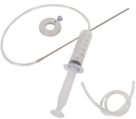 Oldbones Gabelölstand-Werkzeug, Gabelölstand-Einsteller, Motorradgabel-Werkzeug, Gabel-Ölstandsmesser, Gabel-Ölspritze, Gabel-Öl-Werkzeug-Set, Gabelfederungsölstandsanzeige, 60 ml mit verstellbarem