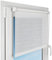 Deco4Me Seitenzugrollo Klemmfix ohne Bohren, mit Motiv (Design A1, 60 x 150 cm) - lichtdurchlässig & halbtransparent - Innenrollo für Fenster (Stoffbreite 56 cm)