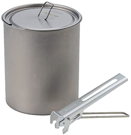 SOTO Titan-Topf, ultraleichter Rucksack-Topf mit Heber, für Camping, Wandern, Rucksackreisen, Outdoor und Picknick (750 ml)