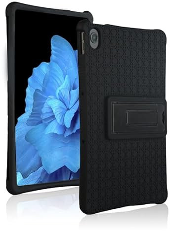 HONIEH Étui pour Lenovo Chromebook Duet 3 11 ''Housse de Support en Silicone Souple pour Lenovo Chromebook Duet 370/Duet 3 Chrome 11Q727 10.95'' (Color : Black)