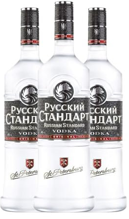 Vodka Russian Standard Russian Standard Botella Misil 1 L (Caja de 3 Botella Misil de 1 L)