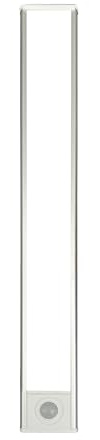highdecora Smart Motion Sensor LED Lights Indoor USB Rechargeable Automatic LED Sensor Light, Stick-On, Magnetic Strip for Wardrobe, Cabinet, Bedroom, Stair, Kitchen, Hallway (Silver, 600MM(60CM))