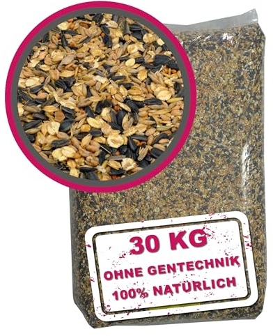 MeinWildvogel - Wildvogel Vital Basic - 30 kg Streufutter für Vögel, das ganze Jahr über geeignet, perfekt für kleine und große Vögel in Gärten.