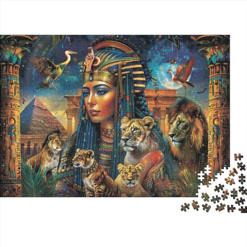 Puzzles 1000 Teile Für Erwachsene Puzzles Für Erwachsene 1000 Teile Puzzle Lernspiele- Queen of Egypt Rätsel 1000pcs (75x50cm)