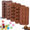 5 Stück Silikon Dubai Schokoladenform & Bonbonformen Set, Pralinenform, Eiswürfel, Schokoform, Schokoladentafel, BPA-frei, antihaft in Lebensmittelqualität