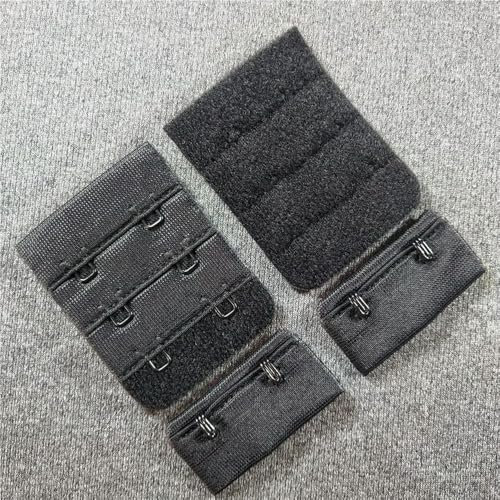 LOUKEKE 15 Sets 3 * 2 Bra Hook and Eye Tape Closure Brassiere Accessories
