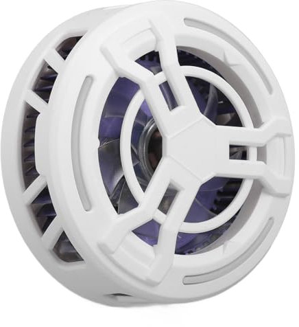 Refroidisseur Magnétique de Téléphone Portable, Refroidisseur Magnétique de Tablette pour Les Jeux, Radiateur Universel avec Lumières Colorées et Affichage de la Température LED