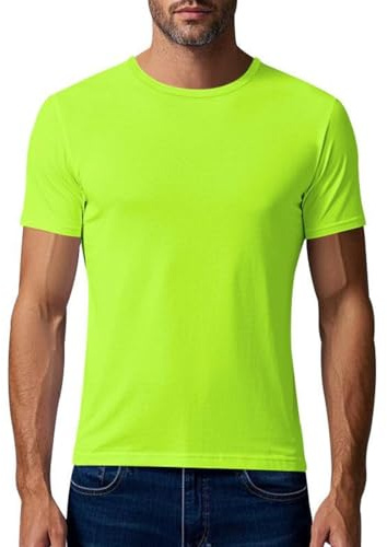 Tshirt Homme Été Tee Shirtdécontracté Manches Courtes T-Shirt Sport Respirant Tee-Shirt Serrées Léger Teeshirt Séchage Rapide Vetement Simple Extensible Ensemble