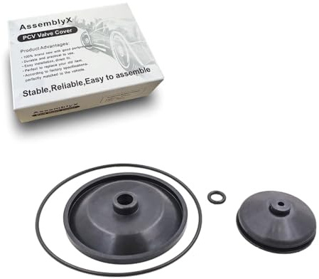 AssemblyX 11611438404 11611435715 V201836 Ventilmembran Disa Reparatursatz für BMW E36 318i 318is 318ti Z3 Roadster 3 'E46 Limousine 5'E34