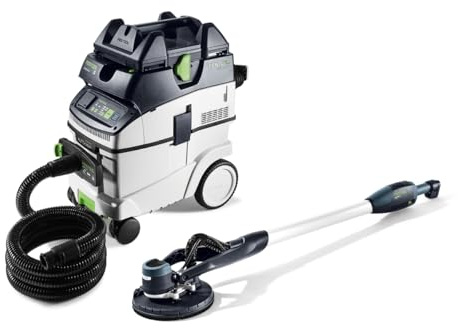 Set de ponceuse murale et aspirateur LHS-E 225/CTM 36-Set