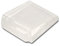 HSI Türstopper Kunststoff Transparent, Kautschuk, Klar, 4.5 x 3.6 x 1.6 cm