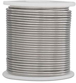 Lcuihong-copper wire 1.5/2.0mm Solder Wire, Copper Aluminum Low Temperature Welding Wire, Copper-aluminum Welding Rods For Aluminum Iron Copper Soft & Strong (Diameter : 2mm X 5000mm)