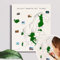 Die SCRATCH MAP Alternative als EUROPAKARTE! Nachhaltig, ultralanglebig, made in Germany - Collect moments not things - Europakarte Reiserinnerung, zum rubbeln ist out (Keilrahmen, 50x60cm)