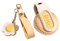 HIBEYO Coque de Protection pour clé de Voiture BMW - pour Mini clés BMW - en Cuir de Cire de Brouillard - pour Mini