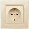 Steckdose Schneider Asfora Creme CE, DVE EPH2900123