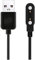 MIYIYQP Smart Watch Charger Cable,Universal Magnetic Suction USB Smartwatch/Fitness Tracker Charging Cable 2 Pin Cord, Charger Contact pin spacing 7.62 mm, black