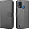 TIANYUE Handyhülle für Nokia G11 Plus Hülle, Schutzhülle Handy Lederhülle PU Leder Hülle mit [Kartenfach] [Magnetverschluss] Cover Kompatibel für Nokia G11 Plus Ledertasche, Schwarz