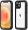 ZOETEC for iPhone 13 Mini Waterproof Case, 360 Full Sealed with Built-in Screen Protector Shockproof Dustproof Clear Case 5.4 inch (Black)