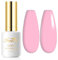 Imtiti Baby Pink Gel Nail Polish, 15ml Smalto Gel Rosa Soak Off LED/UV Nail Art Manicure Salon Gel Nail Polish per Autunno e Inverno