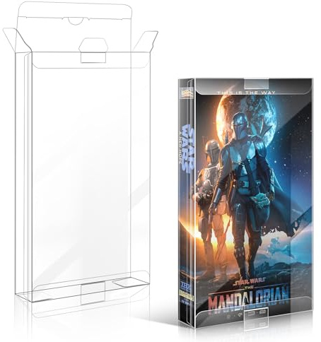 VHS Tapes Protector - Premium VHS Cassette Tape Storage & Protector, Durable VHS Protectors for Home & Kitchen Media Storage - (Ultimate 10 Packs)
