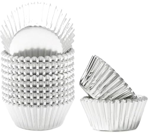 Gcardist 300-Count Gold Foil Cupcake Liners for Baking Baking Cups Thick ＆ Sturdy, Oil Resistance,Muffin Liners Paper(Standard Size)