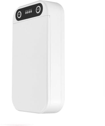 UV Phone Sanitizer Box with Wireless Charger, Kills Bacteria & Viruses, USB Charging Port, for Phone Masks Jewelry
