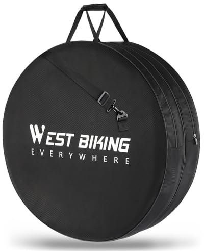 Jemora Fahrrad-Laufradtasche, MTB, Rennrad, Laufrad-Aufbewahrungstaschen-Set, tragbare Aufbewahrungstasche für 26–29 Zoll Fahrrad-Laufrad, abnehmbare, spleißbare Fahrrad-Laufradtasche, Fahrradzubehör
