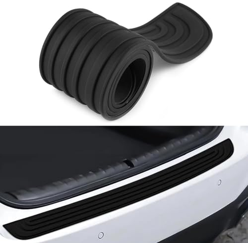WACDXST Auto Kohlefaser Ladekantenschutz Aufkleber, für Opel Calibra Campo Cascada Combo Commodore Corsa Crossland Kofferraum Ladekantenschutz Anti-Kratz Styling Deko Zubehör,A