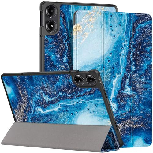 HEISHAYU Funda para Xiaomi Redmi Pad Pro/Pro 5G / Poco Pad 12.1 Pulgada 2024, Case con Auto Sleep/Wake,Z-Ondas