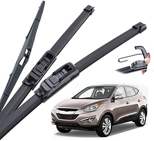 YDYBDA Scheibenwischerblätter Für Hyundai Ix35 Auto Vorne Hinten Fenster 2010 2011 2012 2013 2014 2015 Langlebig