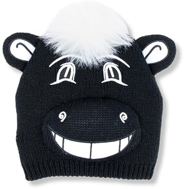 Borussia Mönchengladbach Kindermütze Jünter | Offizieller Fanartikel Fohlenshop | Jünter Mütze für Kinder Gladbach Fan, warme Wintermütze