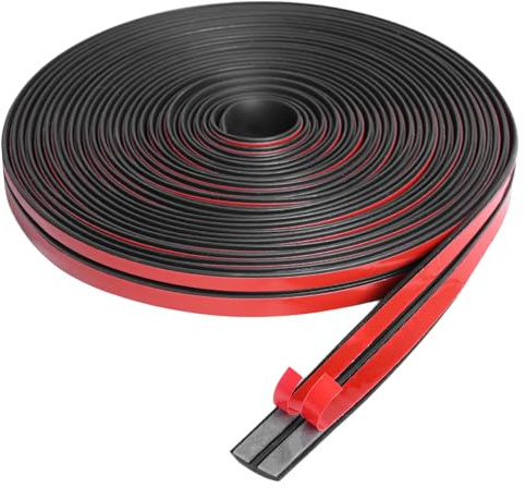 SDLDEER Auto Windschutzscheibe Gummi Dichtung 8mx14mm T Form Dichtungsstreifen Auto Windschutzscheibe Wetter Autotür Dichtungsstreifen für Car LKW Tür Fenster Dekor