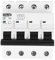 CILIA Interruttore Magnetotermico 4P, 4 Moduli DIN, 6kA 400V Curva C, Universale per Centralini Elettrici, JVM9-63-4P (JVM9-63-4P-40A)