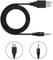 Times Mark Cavo adattatore jack audio AUX da 3,5 mm a USB 2.0 maschio, cavo di ricarica universale da 1 m per autoradio, videoregistratori, altoparlanti tascabili, cuffie, ricarica ad alta velocità